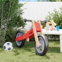 Discount vidaXL Balanscykel för barn Röd
