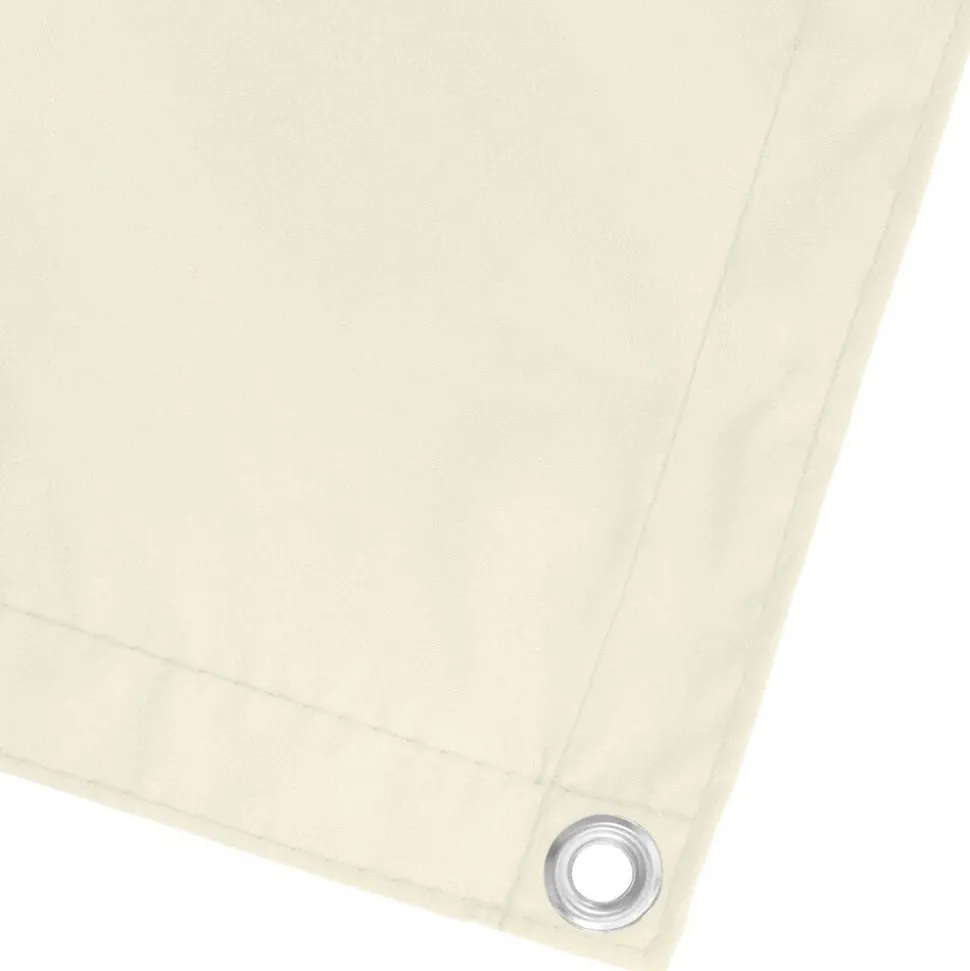 vidaXL Balkong Skärm Kräm 100 x 800 cm Oxford Tyg