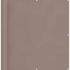 vidaXL Balkong Skärm Taupe 110 x 300 cm Oxford Tyg