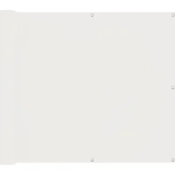 Outlet vidaXL Balkong Skärm 100 x 700 cm Oxford Tyg Vit