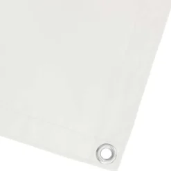 vidaXL Balkong Skärm Vit 100 x 1000 cm Oxford Tyg