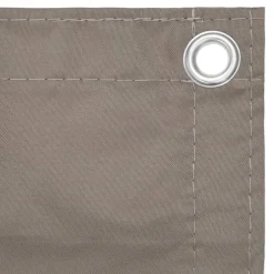 New vidaXL Balkongskärm 75x300 cm oxfordtyg Taupe