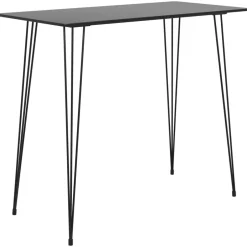 Best vidaXL Bargrupp 5 delar Svart