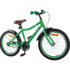 Hot vidaXL Barncykel 18 Tum för 5-7 år gamla Grön