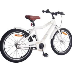 Clearance vidaXL Barncykel 18 Tum för 5-7 år gamla vit