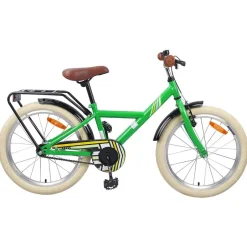 Hot vidaXL Barncykel 18 Tum för 5-7 år gamla Grön