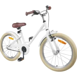 Sale vidaXL Barncykel 18 Tum för 5-7 år gamla Vit