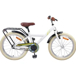 Clearance vidaXL Barncykel 18 Tum för 5-7 år gamla Vit