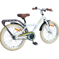 Clearance vidaXL Barncykel 18 Tum för 5-7 år gamla Vit