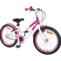 Sale vidaXL Barncykel Med Stödhjul 18 Tum för 5-7 år gamla Rosa