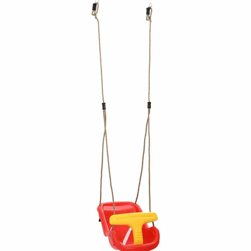 vidaXL Barngunga Röd 36 x 43 x 42 cm Plast