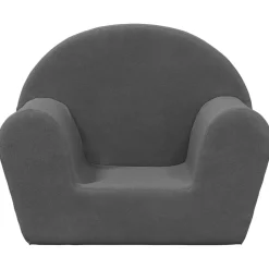 Hot vidaXL Barnsoffa mjuk plysch Antracit