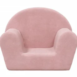 Hot vidaXL Barnsoffa mjuk plysch Rosa