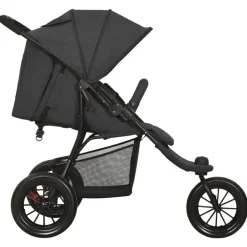 Online vidaXL Barnvagn stål Antracit