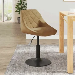 Clearance vidaXL Barstol sammet Brun