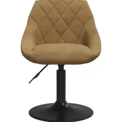 Clearance vidaXL Barstol sammet Brun