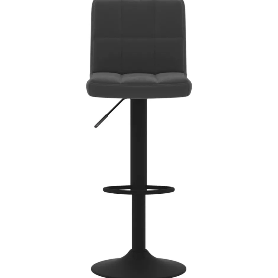 Best vidaXL Barstol sammet Svart