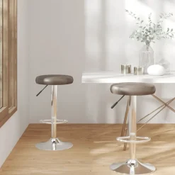 Online vidaXL Barstolar 2 st konstläder Brun