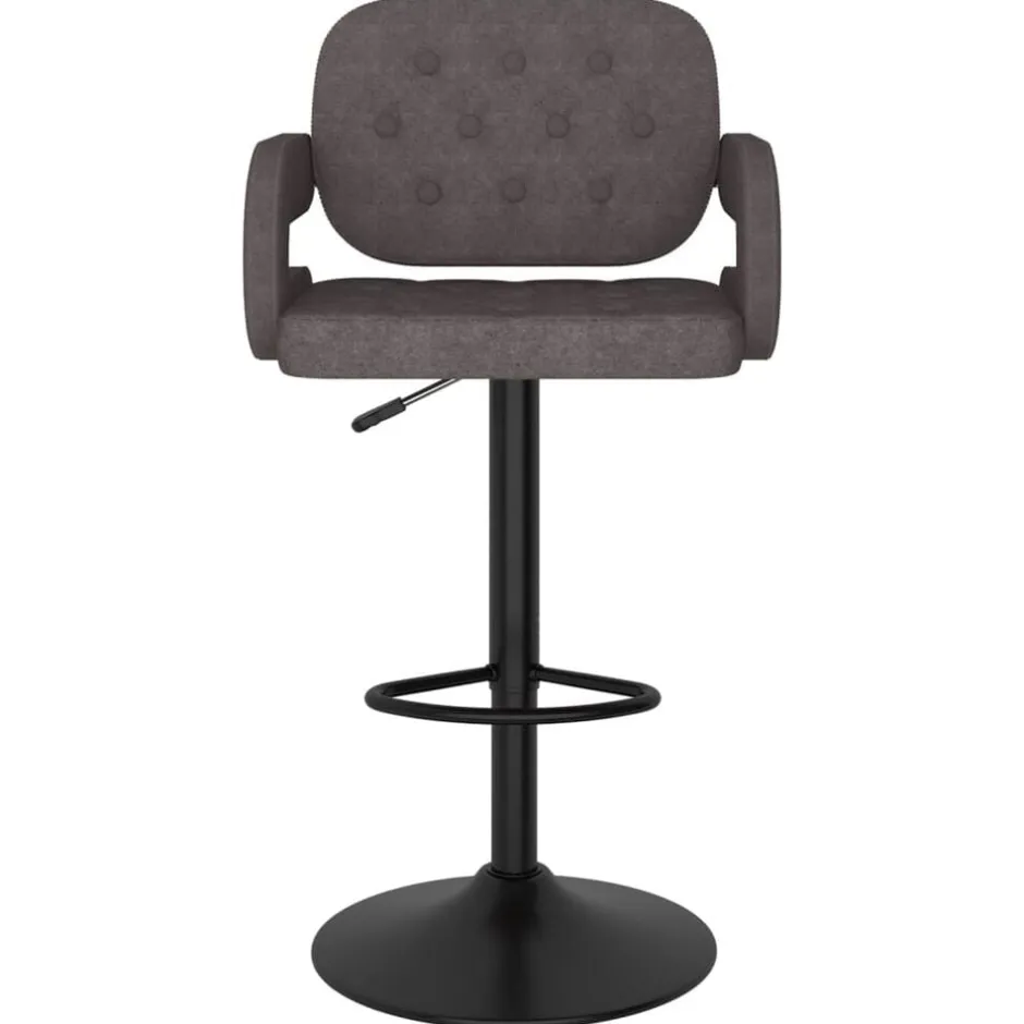 Sale vidaXL Barstolar 2 st tyg Taupe