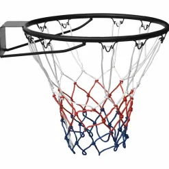 vidaXL Basketring svart 45 cm stål