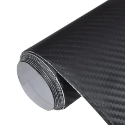 Outlet vidaXL Bilfoliering 3D 100x150 cm Svart