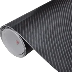 Best vidaXL Bilfoliering 4D 100x150 cm Svart