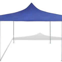 vidaXL Blått hopfällbart tält 3 x 3 m