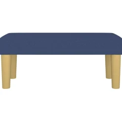 Best vidaXL Bänk 70x30x30 cm tyg Blå