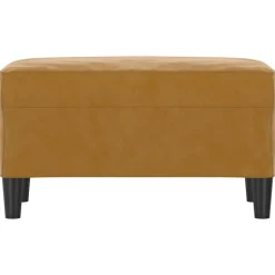 Clearance vidaXL Bänk 70x35x41 cm sammet Brun