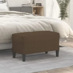 Hot vidaXL Bänk 70x35x41 cm tyg Brun