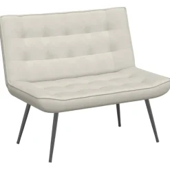Online vidaXL Bänk gräddvit 110x74x84 cm sammet Kräm