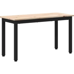 Clearance vidaXL bänk 80 x 35 x 45 cm Massiv furu Naturfärg