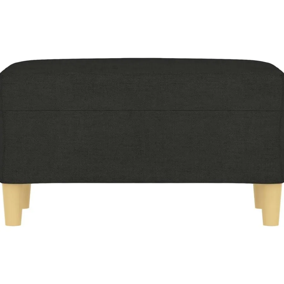 Online vidaXL Bänk 70x35x41 cm tyg Svart