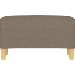 Best vidaXL Bänk 70x35x41 cm tyg Taupe