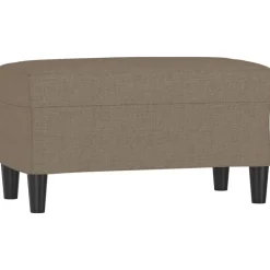 Hot vidaXL Bänk 70x35x41 cm tyg Taupe