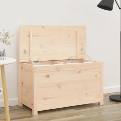 vidaXL Bänk 80x41x77 cm massiv furu