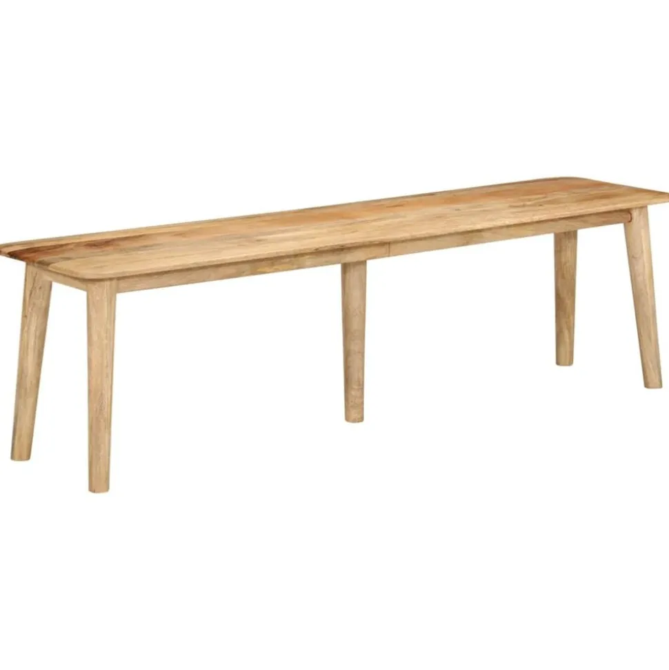 vidaXL Bänk 160x40x45 cm massivt mangoträ