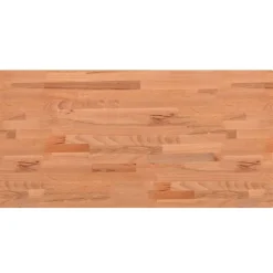 vidaXL Bänkskiva för badrum 80x40x1,5 cm massivt bokträ