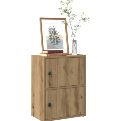 Clearance vidaXL Bokhylla 40x24x52 cm konstruerat trä artisan ek