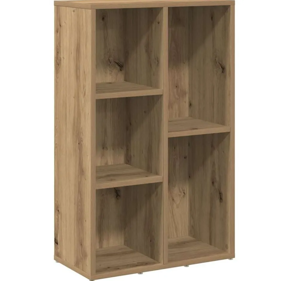 Sale vidaXL Bokhylla 50x25x80 cm konstruerat trä artisan ek