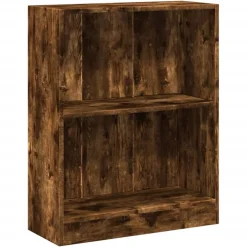 Online vidaXL Bokhylla 60x24x76 cm konstruerat trä Rökfärgad ek