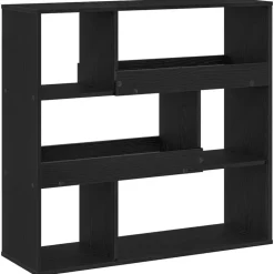Outlet vidaXL Bokhylla 100 x 33 x 94,5 cm Konstruerat trä Svart ek