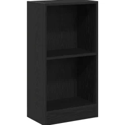 Discount vidaXL Bokhylla 40x24x76 cm konstruerat trä Svart ek