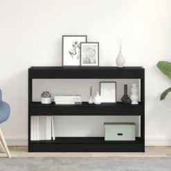 Discount vidaXL Bokhylla 100 x 30 x 72 cm Konstruerat trä Svart ek