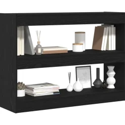 Discount vidaXL Bokhylla 100 x 30 x 72 cm Konstruerat trä Svart ek