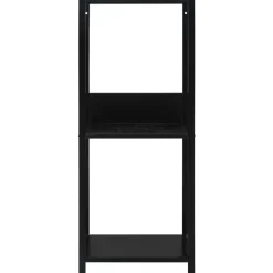 vidaXL Bokhylla 33,5x39,6x79,7 cm konstruerat trä Svart