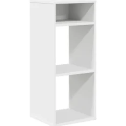 New vidaXL Bokhylla 34x31x80 cm spånskiva Vit