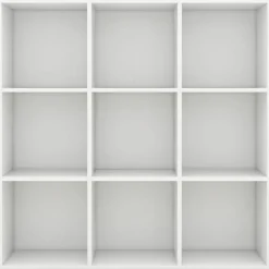 vidaXL Bokhylla 98x29x97,5 cm konstruerat trä Vit