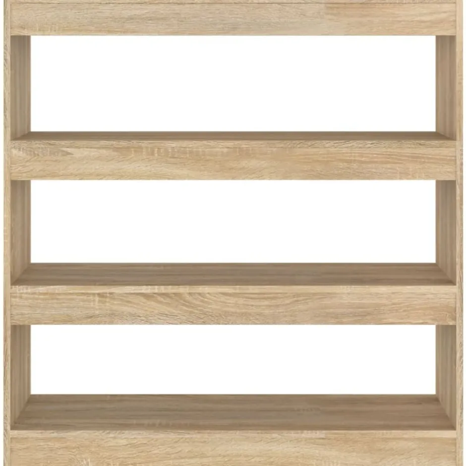 Online vidaXL Bokhylla/Rumsavdelare sonoma-ek 100x30x103 cm Sonoma ek