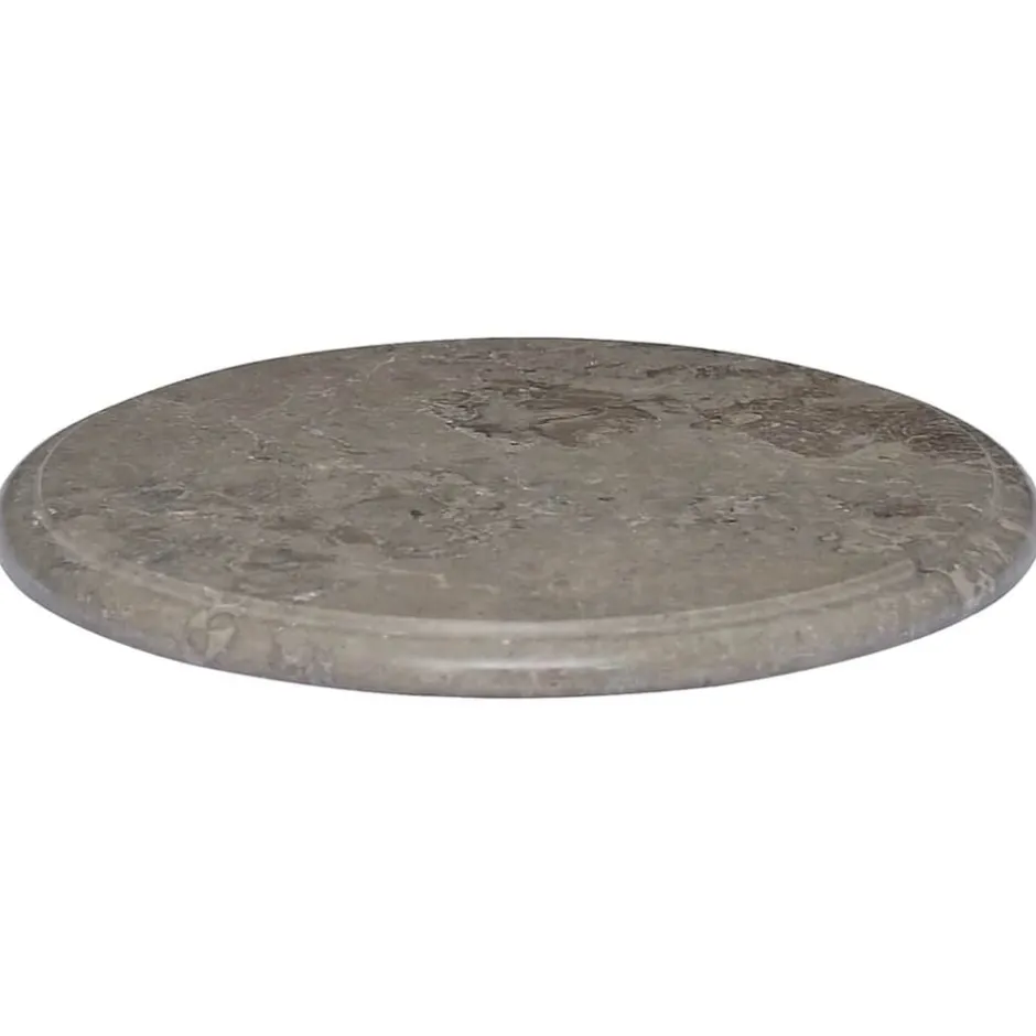Outlet vidaXL Bordsskiva Ø40x2,5 cm marmor Grå